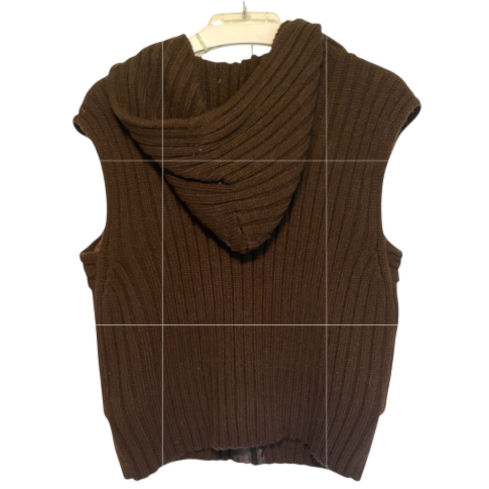 Apollo Patchwork Zip-Up Hooded Sweater - image 2